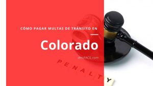 pagar multa de transito por internet en Colorado