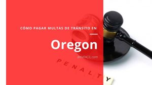 cómo pagar un ticket de tránsito de Oregon por internet