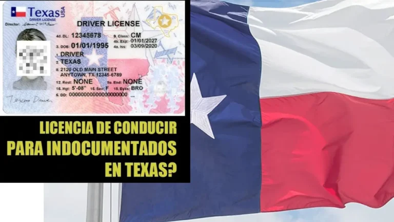 Requisitos para licencia de conducir para indocumentados en Texas